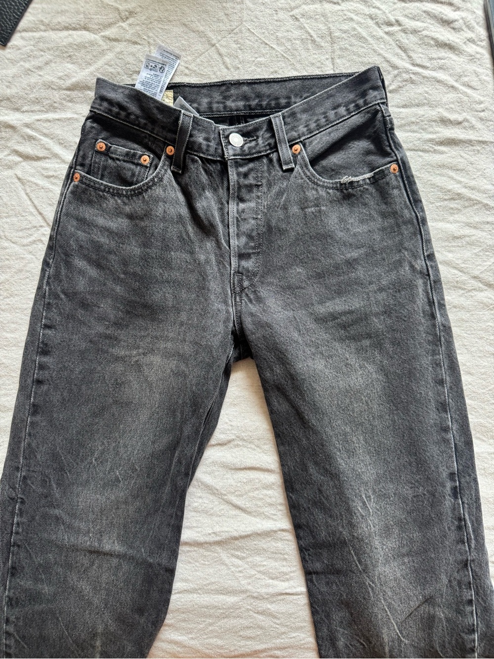 Levi’s 501 Washed Black Jeans